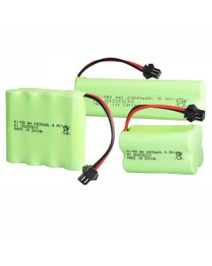 4Pcs AA Ni-MH 4.8V 2400mAh rechargeable battery pack battery electric toy climbing car remote control car battery
