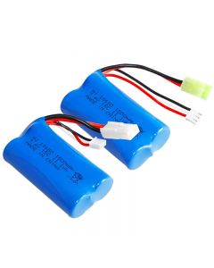 Remote control car battery 7.4V 1500mAh lithium battery 15C cylindrical 18650 battery pack