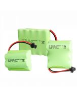 5Pcs AA Ni-MH 6.0V 2400mAh Rechargeable Toy Battery Pack Remote Control Car Battery